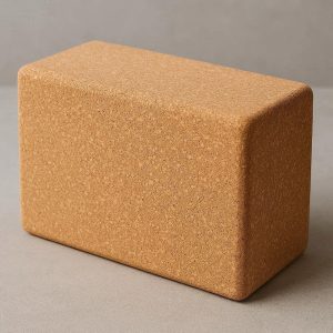 10 Natural Cork Yoga Block for Professional Practice Heavy Duty Supportive Brick for Balance Flexibility and Sustainable Fitness Training Gear